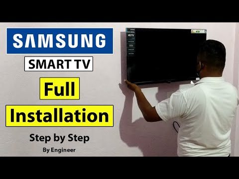 Samsung TV 4 Series 32 inch🔥 - Full Installation