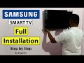 Samsung TV 4 Series 32 Inch Full Installation