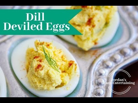 Dill Deviled Eggs Recipe