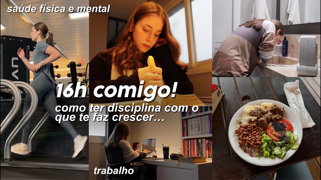 16H COMIGO | HONRANDO a vida que DEUS ME DEU com minha ROTINA… domine o que te domina…