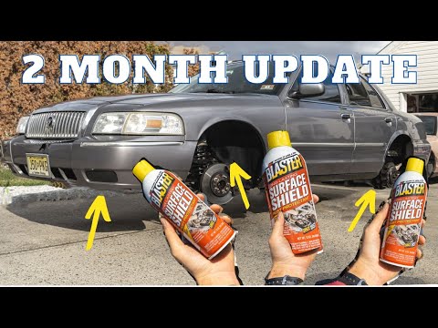 PB-BLASTER SURFACE SHIELD, WINTERIZE YOU CAR | STOP the RUST | 2 MONTH UPDATE