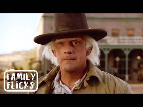 Doc Brown Saves Marty from Hanging | Back to the Future Part III (1990) | Family Flicks