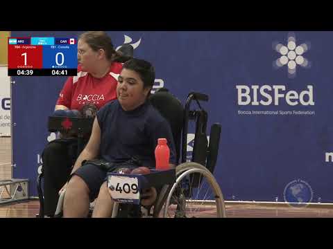 BISFed Boccia America Regional Championships 04.10.2019. ARGENTINA vs. CANADA (BC4)