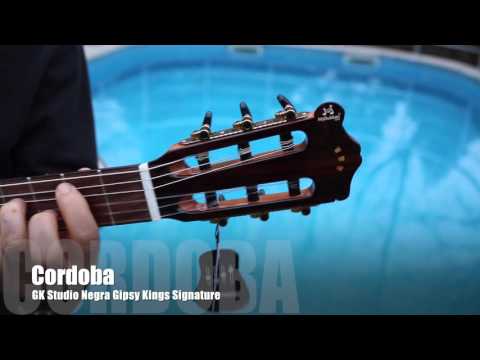 Cordoba GK Studio Negra Gipsy Kings Signature - (Bi Kuple)