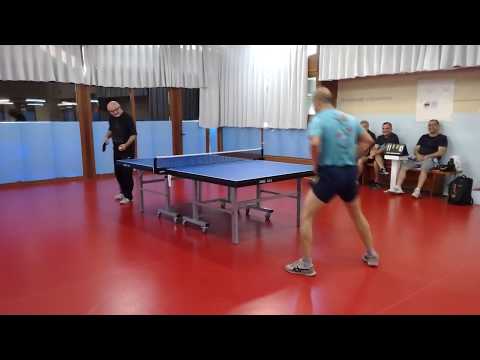 Cengiz Akdağlı vs Ahmet Bitirmiş - Masatenisi cafe Fethiye'de dostluk maç (29.04.2018)