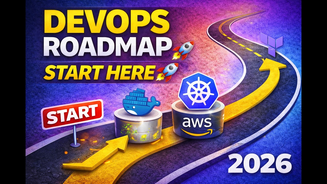 DevOps Roadmap 2026 | Step-by-Step Guide to Become a DevOps Engineer (Beginner to Advanced)