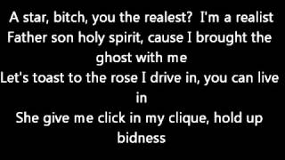 Tyga - Clique/Fuckin Problem (LYRICS ON SCREEN)
