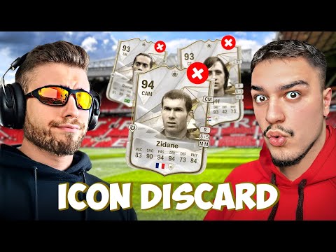 ICON DISCARD CHALLENGE !! ALKINGZ VS KABOOM