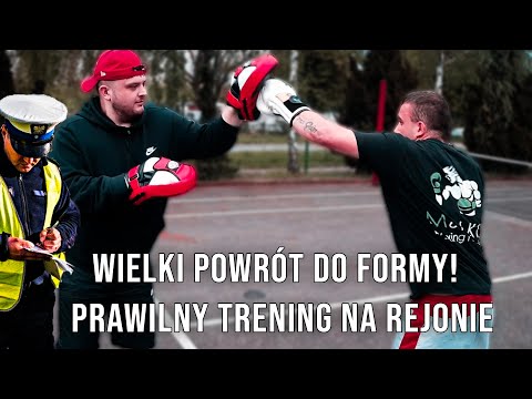 Prawilny TRENING na rejonie / Rychu Vlog #1