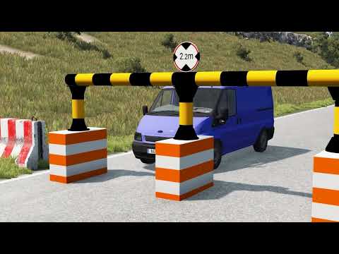 Cars vs Width Restriction #18 – BeamNG.Drive