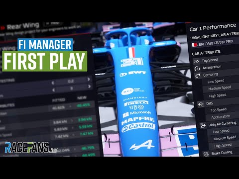 F1 Manager 22: First look at new Formula 1 management sim