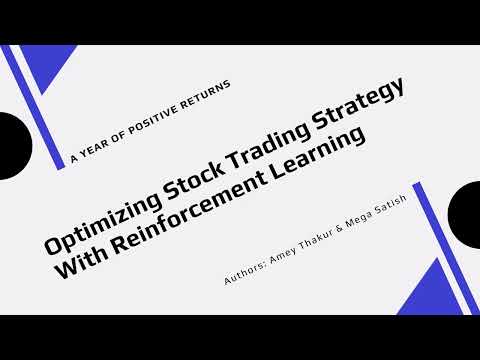 Optimizing Stock Trading Strategy Demo
