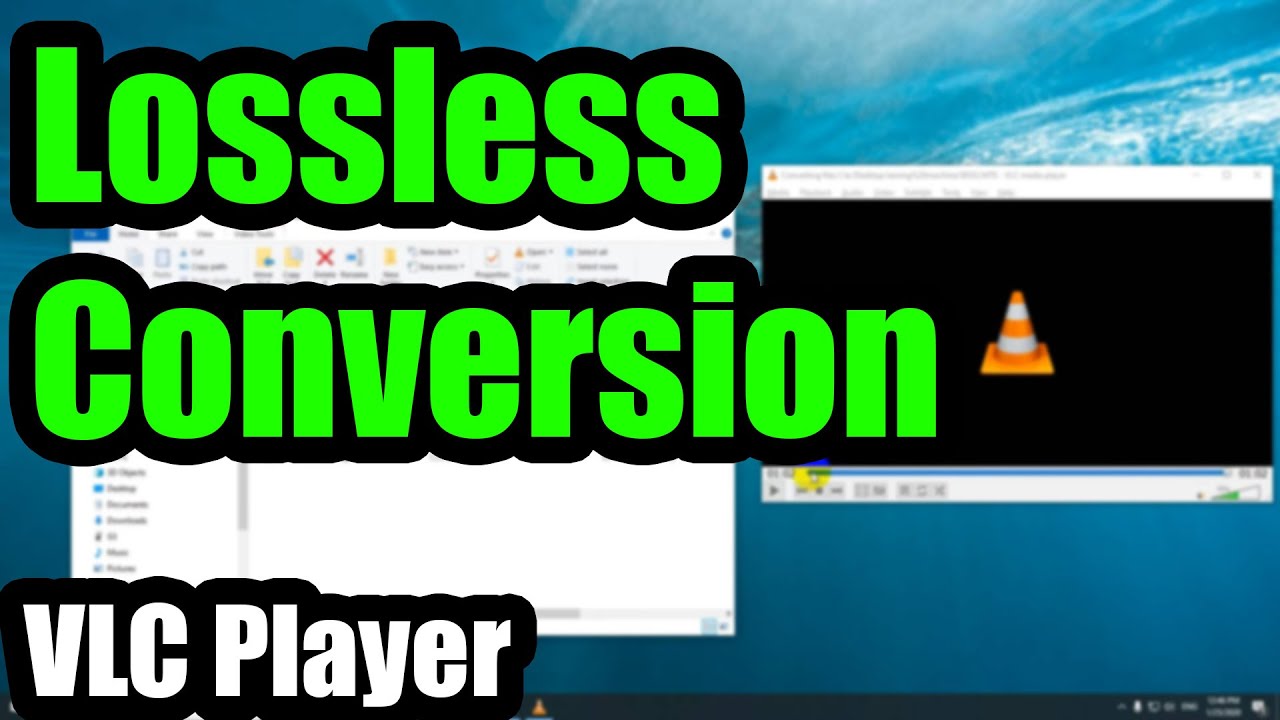 How to Losslessly convert Multiple videos? (VLC media player, MTS to MP4)