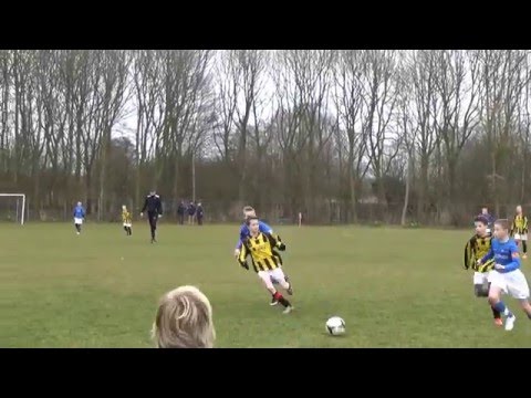 SV Houten O12-1 - SCH'44 O12-1 zaterdag 19 maart 2016