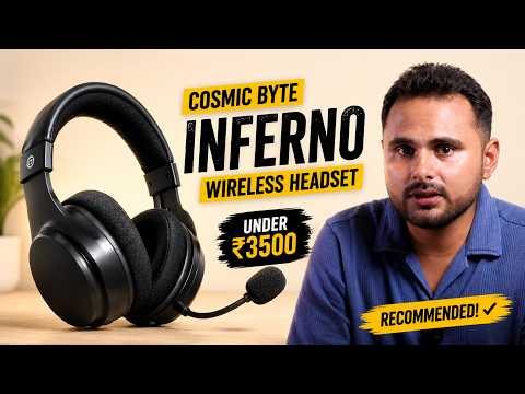 Thumbnail for Cosmic Byte Inferno Wireless Headset After Use | Honest Review & Recommendation