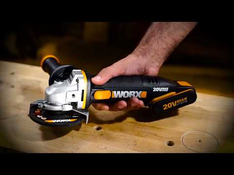 Worx WX800.9 Γωνιακός Τροχός Μπαταρίας 20V Solo 5
