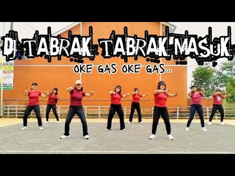 SENAM KREASI DJ TABRAK MASUK OKE GAS OKE GAS 💯 SENAM KREASI TERBARU TIKTOK VIRAL || HOME EXERCISE