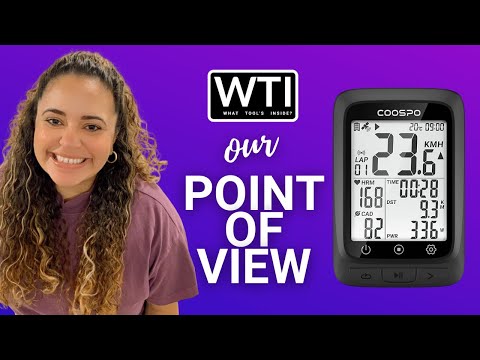COOSPO Bike Computer GPS Device - WTI product video review