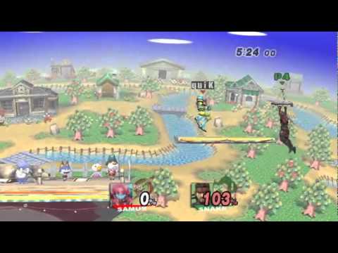 [BDE] LB - quiksilver (Samus) vs. Akuma (Snake) [3]