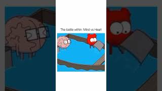 The Battle Within MIND AND HEART #funny #trending #videogame #FREEFIRE