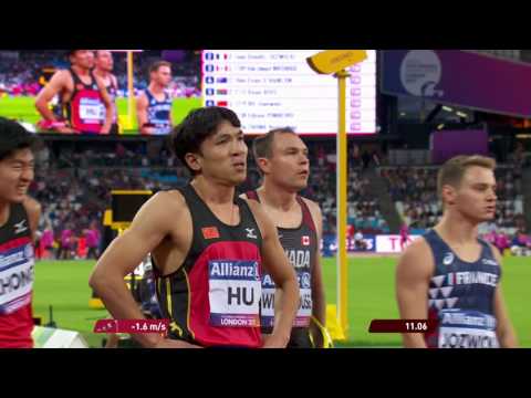 Final 100m T38 - bronze Edson Pinheiro