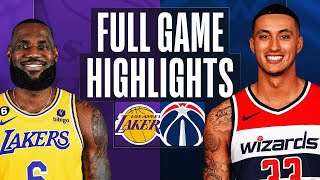 Los Angeles Lakers vs. Washington Wizards Full Game Highlights | Dec 18 | 2022-2023 NBA Season