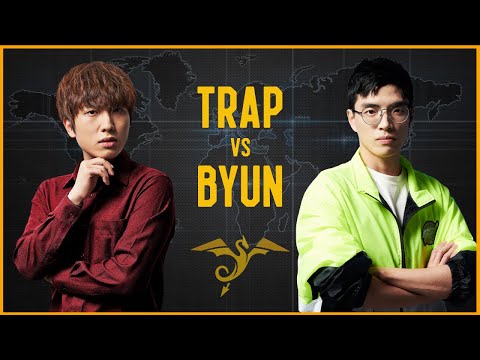 StarCraft 2 - TRAP vs BYUN - ESL Open Cup #49 Korea | Ro16