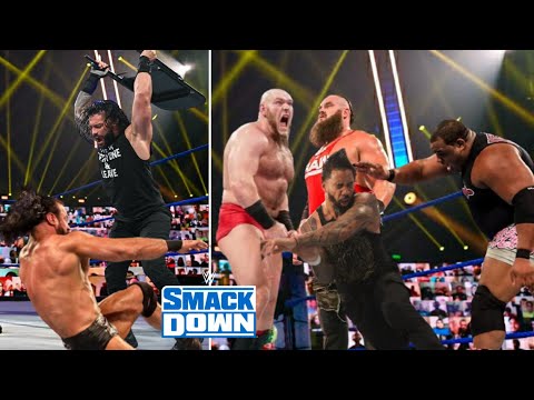 WWE SmackDown Highlights 21-November-2020 ! Roman Reigns Attack Drew McIntyre ! team Raw Attack