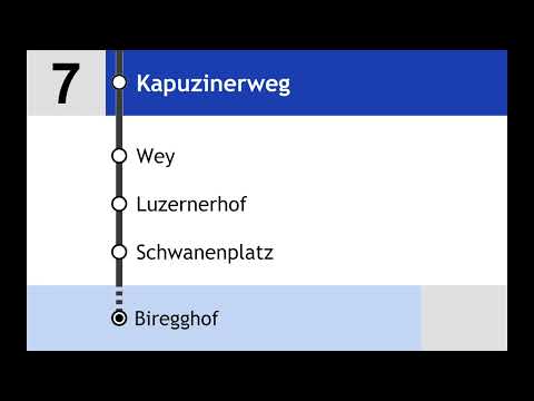 vbl Ansagen • 7 • Wesemlin-Unterlöchli – Biregghof