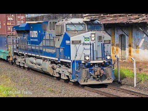 Explorando o Trecho de Catanduva-SP/ ES rumo lider double stack e trens com mais de 100 Vagões 
