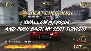 Burnout Revenge OST - Almost There - The Academy is... With Lyrics