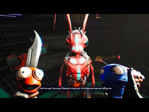 What happens if you only stab ONE ant in High on Life