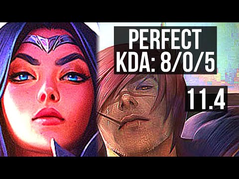 IRELIA vs SETT (MID) | 8/0/5, Legendary, 300+ games | KR Diamond | v11.4