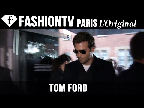 Tom Ford Spring/Summer 2015 Arrivals ft Bradley Cooper | London Fashion Week LFW | FashionTV