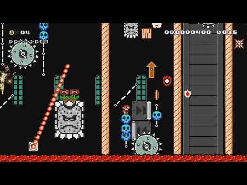 Castle Chaos          »Don't Move!« by Seaskrub - Super Mario Maker 2 - No Commentary 1bx