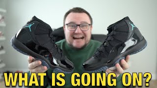 WHAT IS GOING ON WITH AIR JORDAN 11 GAMMA BLUE??