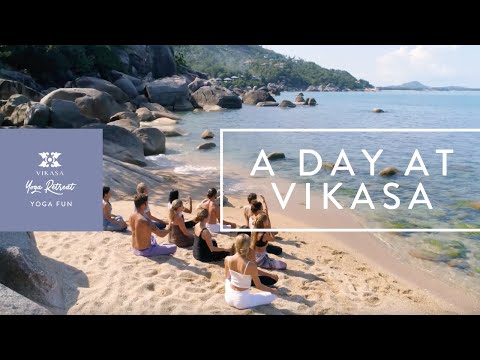 VIKASA · Yoga Vacations | Yoga Fun | Day of Yoga at Vikasa