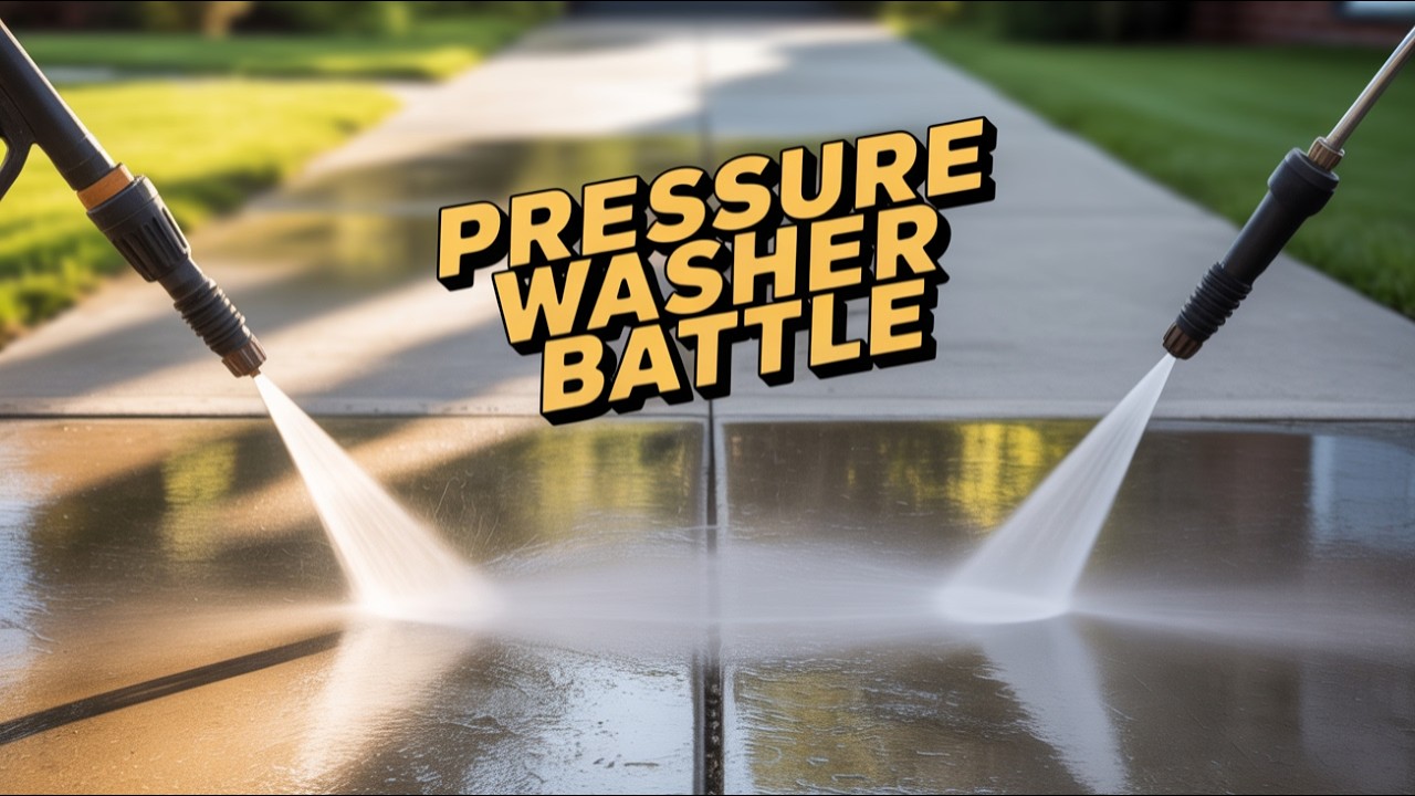 Gas VS Electric Pressure Washer Comparison 2026