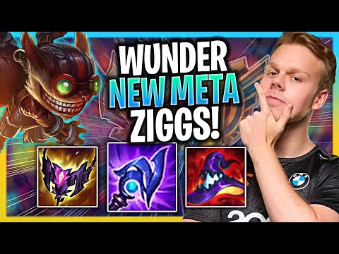 WUNDER TRIES NEW META ZIGGS TOP! | FNC Wunder Plays Ziggs Top vs Singed!  Season 2023