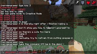 How to Teleport Your Pets To You in Minecraft 1.15.2!