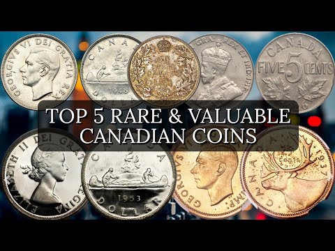 TOP 5 Most Valuable Canadian Coins Sold For $1,40,000
