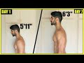 How To Grow Taller 4 INCHES In 1 Week - THIS WORKS!!