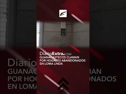 Familias piden ayuda ante hogares abandonados en Santa Cruz de Guanacaste