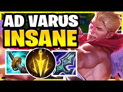 Lethal Tempo AD Varus is STRONG in Wild Rift! Varus Build & Gameplay!
