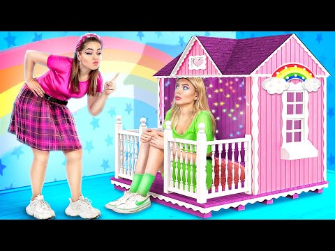 We build a tiny house at home