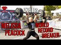 !! RECORD BREAKER !! CERBERUS Athlete Melissa Peacock World Record Axle Clean and Press