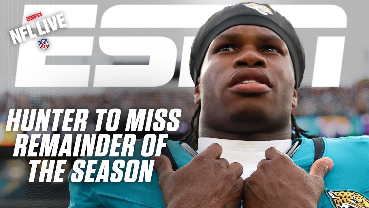 Travis Hunter has season-ending surgery: 'Significant loss' for the Jaguars - Orlovsky | NFL Live