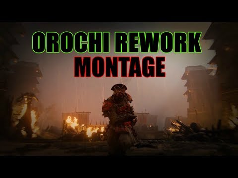 For Honor - "OROCHI REWORK MONTAGE" PARRYING & DEFLECTING ZONE ATTACKS!