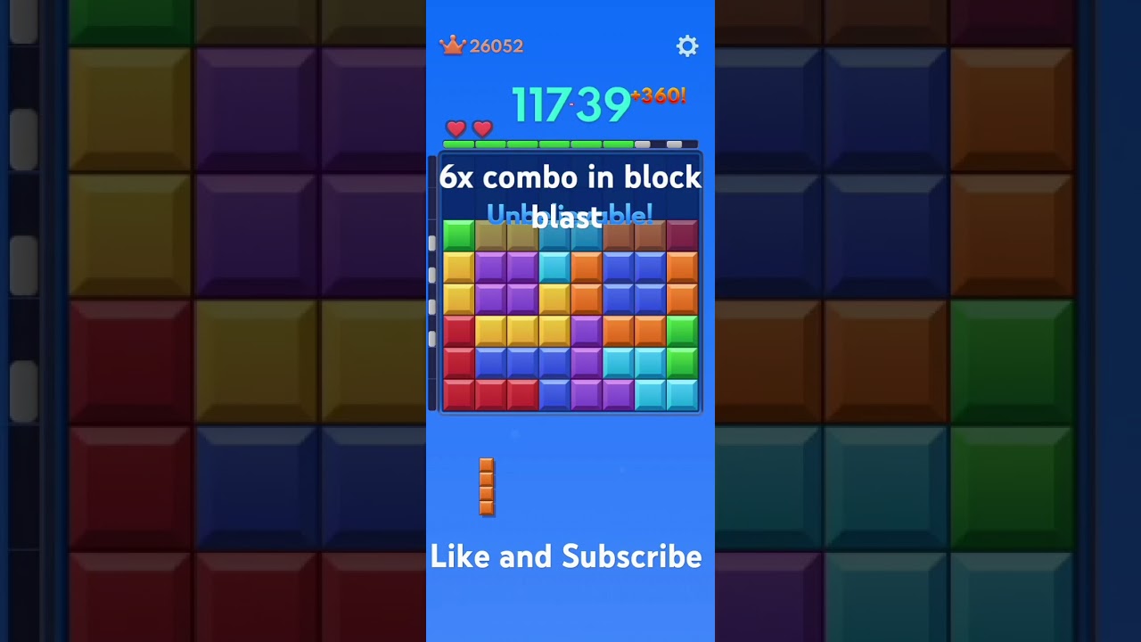 6x combo in block blast