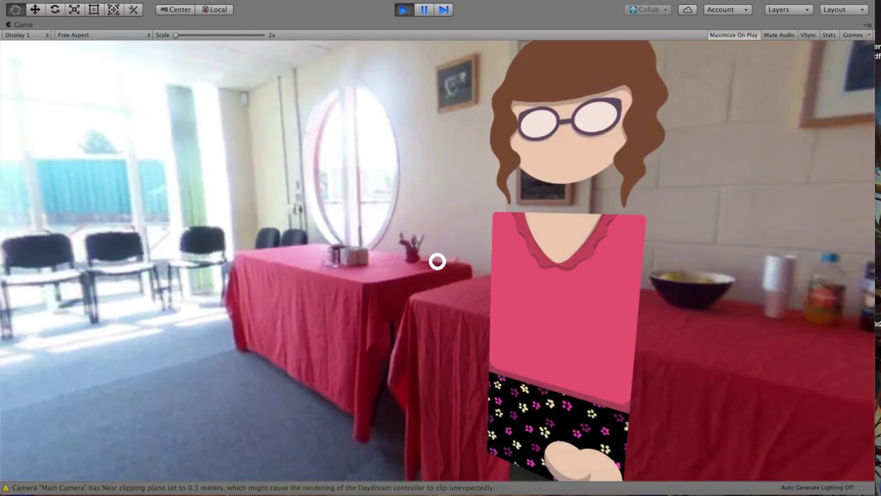 Using Unity: Practising 360 tours with Unity